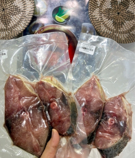 CÁ CAM cắt lát, rửa sạch